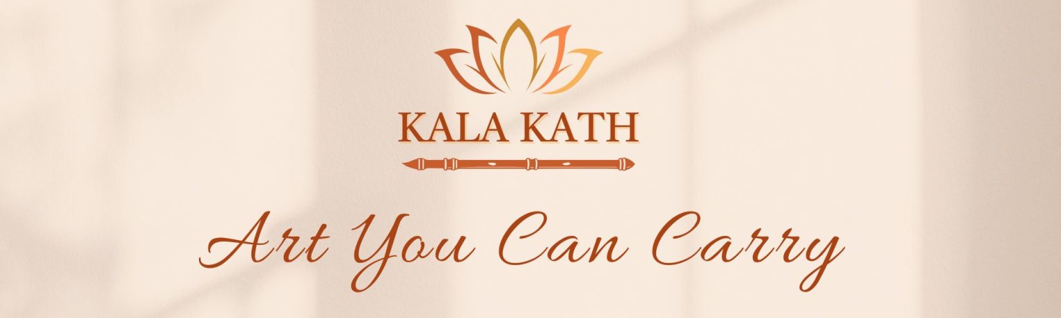 Kala kath logo with tagline art you can carry